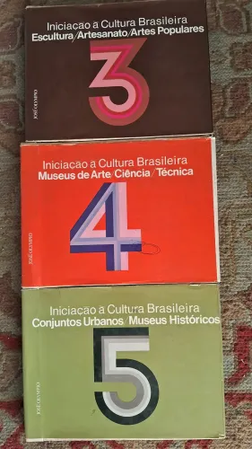 Livros Slides Iniciação a Cultura Brasileira 3 edições
