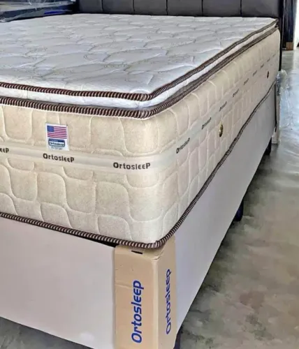 Cama Box OrtoSleep Queen - Novo