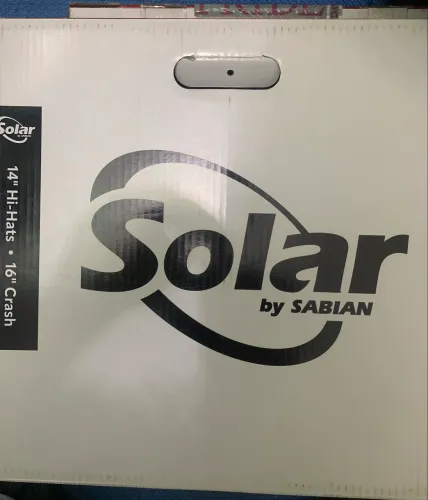 Sabian Solar 14? Hats -16? crash na caixa! SOL5001P