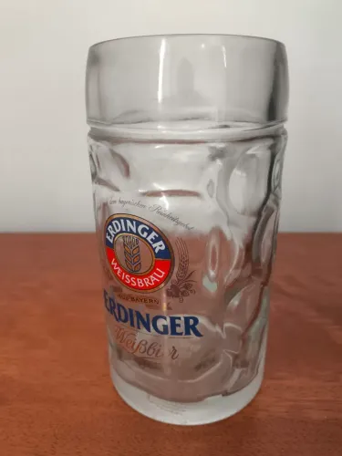 Copo de Cerveja Erdinger Weissbier