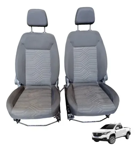 JOGO BANCO FIAT STRADA CABINE SIMPLES 2023 2024 USADO 