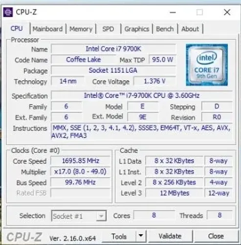 PC Gamer - i7 9700k - GTX 1080Ti - 16GB ram