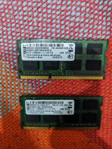2 pentes de Memória RAM de 4GB cada