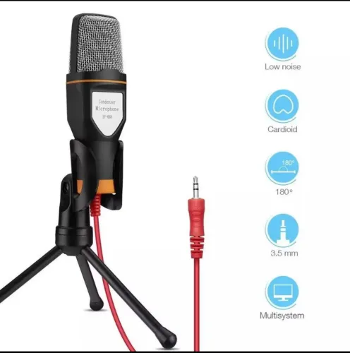 Microfone Condensador  - Qualidade e Versatilidade