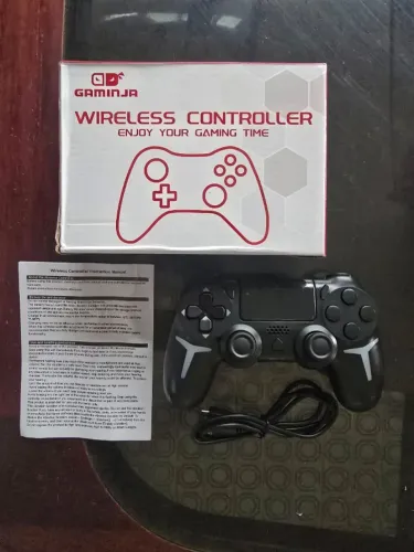 CONTROLE BLUETOOTH PARA PLAYSTATION 4 PS4, PC E SMART TV
