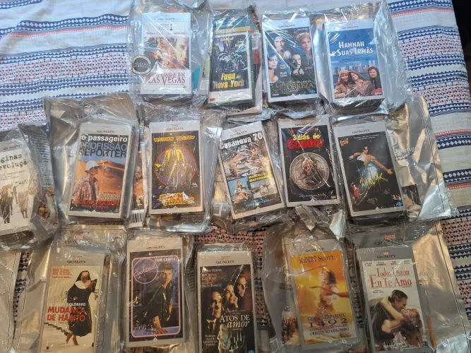 FITAS VHS LACRADAS RARIDADES