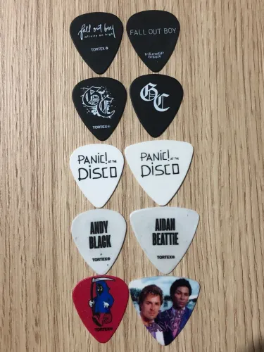 Palhetas Shows Lewis Capaldi Fall Out Boy Good Charlotte Limp Bizkit Blink 182
