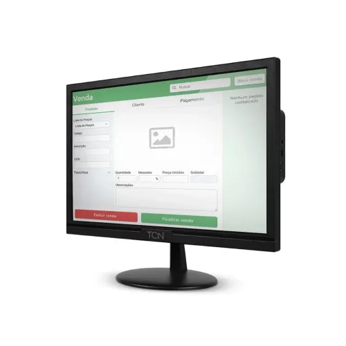 Monitor 19" LED HD TCN Oneview 75Hz HDMI/VGA com Base Redonda