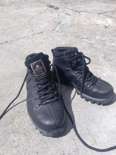 Bota Coturno Segurança Cano Curto - Macboot Grafite