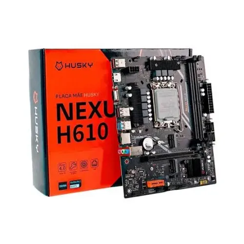 Placa h610m Husky - Nova