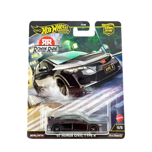 Hot Wheels Premium Honda Civic Type R Chase Ronin Run 2025