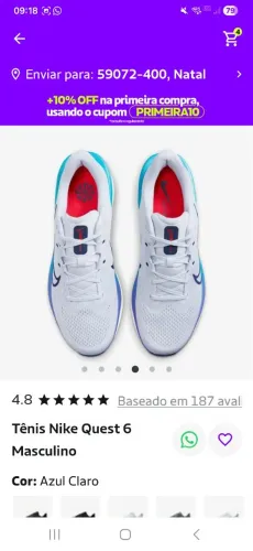 Tênis Nike masculino 