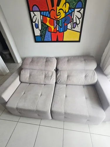 Sofa retrátil 2 lugares
