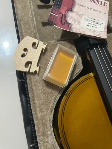 Violino Dominante Novo Nunca Usado com Arco e Case