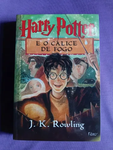 Livro Harry Potter e o Cálice de Fogo (Usado)
