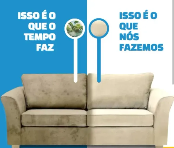 Higienização impermeabilização de estofados