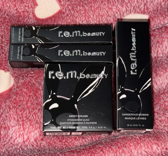ariana grande r.e.m. beauty dangerous woman COLEÇÃO COMPLETA