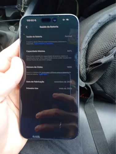 Iphone 15 pro max preto