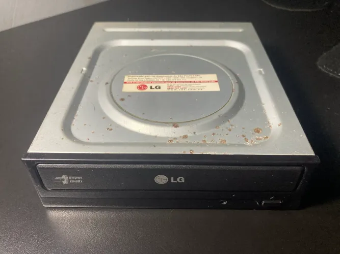 Gravadora LG DVD/CD SATA - Original - Testada e Funcionando Perfeitamente