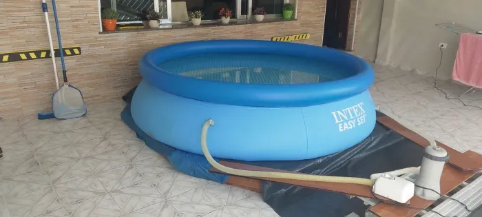 Kit Completo Piscina Inflável Intex