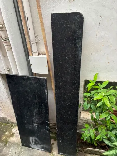Bancada granito preto Ubatuba 1.98x25