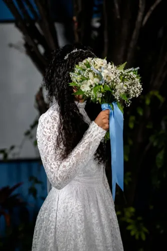 Vestido de Noiva + Grinalda