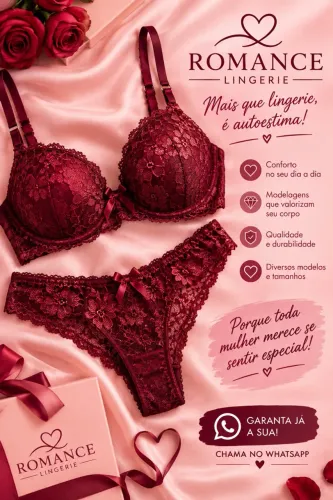 Vendo lingeries romance