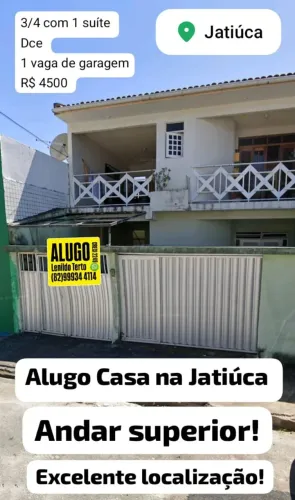 Lenildo ALUGA ótima Residência no primeiro andar na Jatiúca