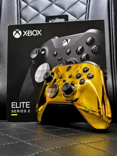 Controle Xbox Elite Series 2 GOLD!