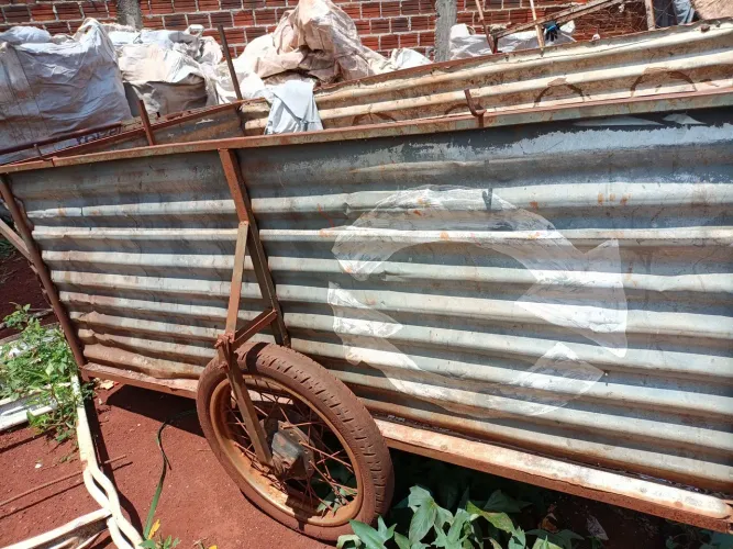 vendo carrinho de reciclagem 
