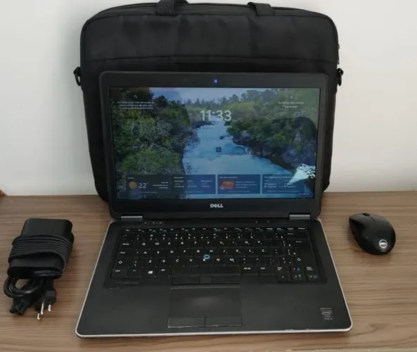 Notebook Dell i5 com SSD de 256 GB, 8 GB de ram, Win 11 + kit corporativo