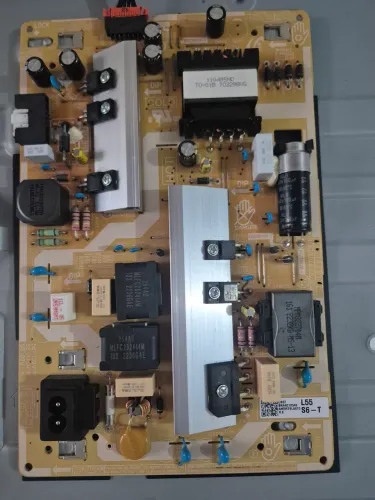 Placa fonte tv samsung un50au7700g 