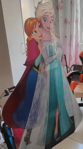 Painel Frozen Elsa Ana decoração