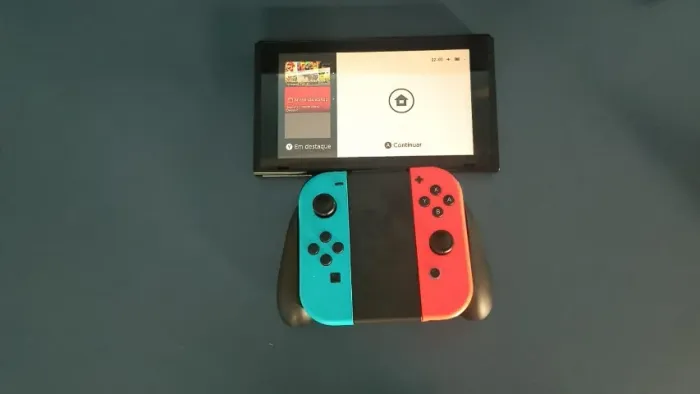 Nintendo Switch V2 desbloqueado + 128gb cartão SD