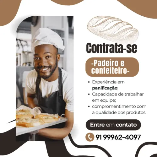 CONFEITEIR@ COM EXPERIENCIA