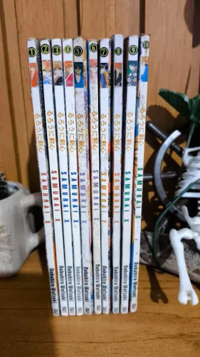 Mangá Samurai X coleção 1 ao 10
