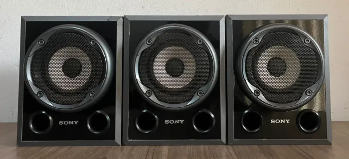 Caixa Surround Sony Muteki Ss-Srp16 140 RMS Leia Descrição