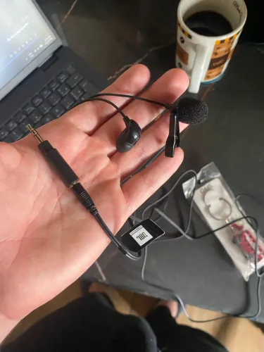 Microfone lapela jbl
