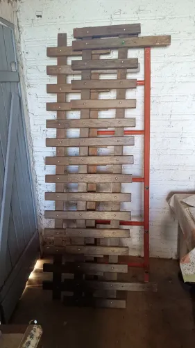 Grade de Madeira / Treliça para Jardim e Decoração - Par