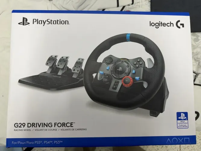 Volante g29 logitech lacrado