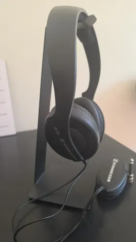 Fone de Ouvido Sennheiser HD 202 - Áudio de Alta Fidelidade (P2 / P10)
