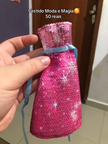 Vestido Moda e Magia Barbie 