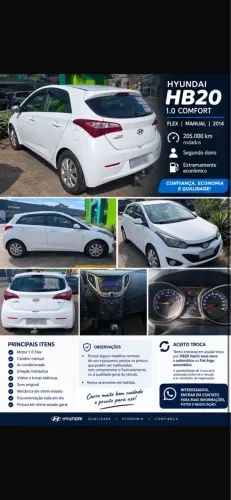 Hyundai HB20 Comf./c.plus/c.style 1.0 Flex 12V 2015