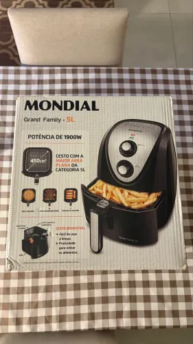 Air Fryer Mondial 5L - Nova (Nunca usada)
