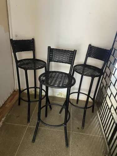 Banquetas pretas