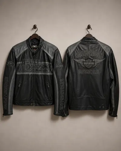 Jaqueta Harley Davidson em couro legítimo