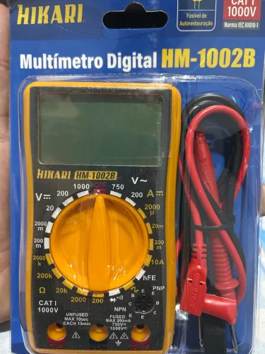 Multímetro Digital Hikari