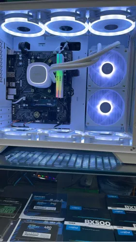 PC Gamer Completo + Monitor LG UltraGear 180Hz | Ryzen 5 5600GT | SSD 1TB | 16GB RAM