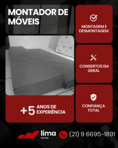 Montador de móveis e consertos em geral