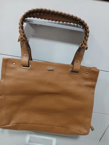 Bolsa em couro marrom Sonho dos pés!!!